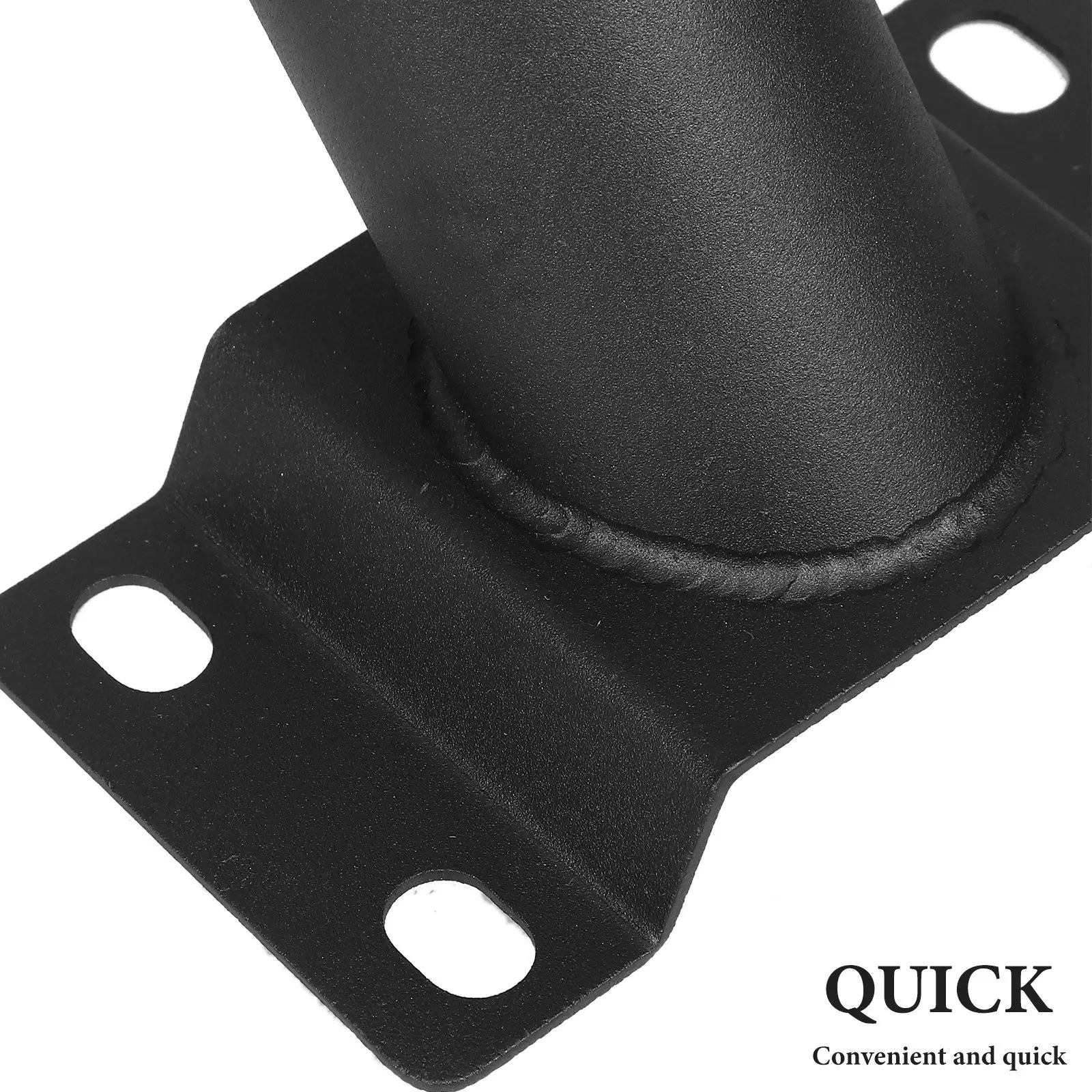 Solar Street Light Bracket Steel Outdoor Extension Mount for LED Lights Street Lamp Post Outdoor Fixture Light Pole Mount