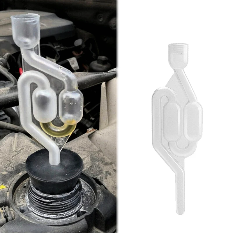 

1set Combustion Leak Detector Antifreeze & Coolant Tester Automotive Antifreeze Tester Homebrew Bubble Airlock S-Shape Airlocks