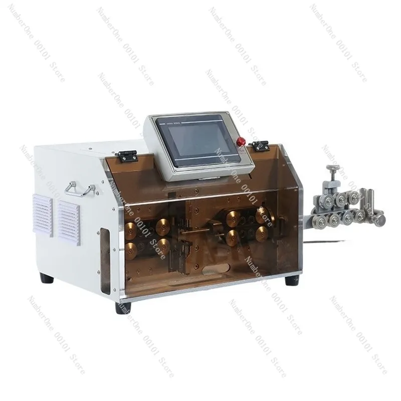 Heavy Duty Automatic Wire Stripping Cutting Machine Computerized Cable Harness Processing Equipment for Large Gauge Copper