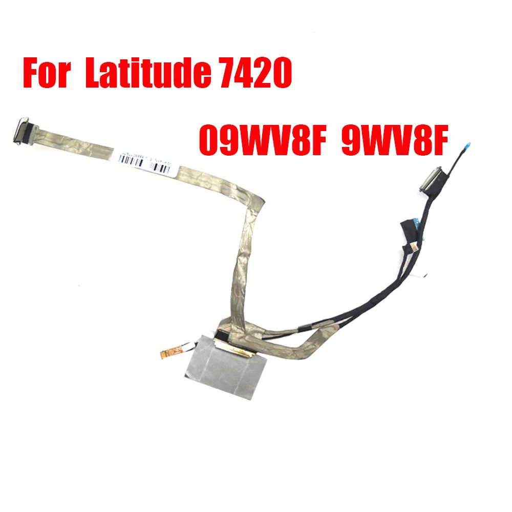 

Laptop LCD LVDS Cable For DELL For Latitude 7420 09WV8F 9WV8F DC02C00R100 GDC41 EDP 6mm RGB IR Touch New