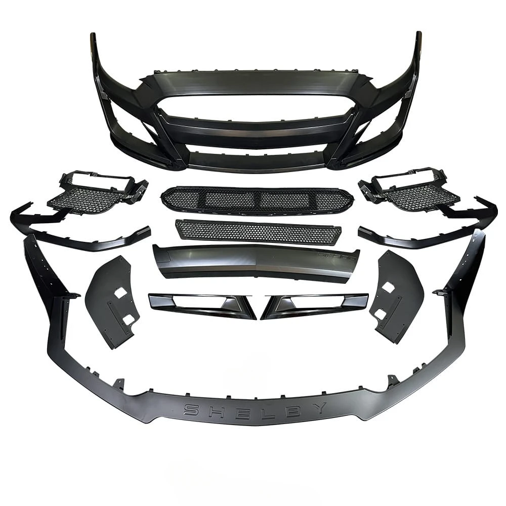 

Upgrade 500 Style PP Car Bodykit For Ford Mustang Front Bumper Lips Body Kit