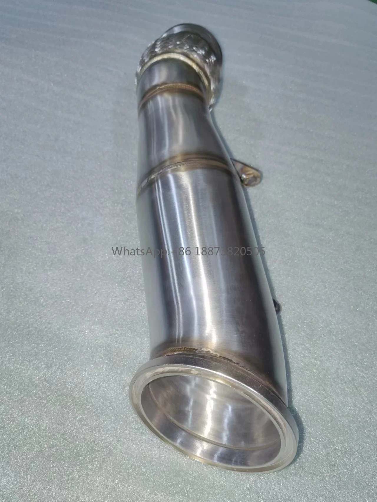 Stainless steel downpipe for B MW B46 F22/F23/F30/F31/F32/F33/F34/F36 2.0L 2016+