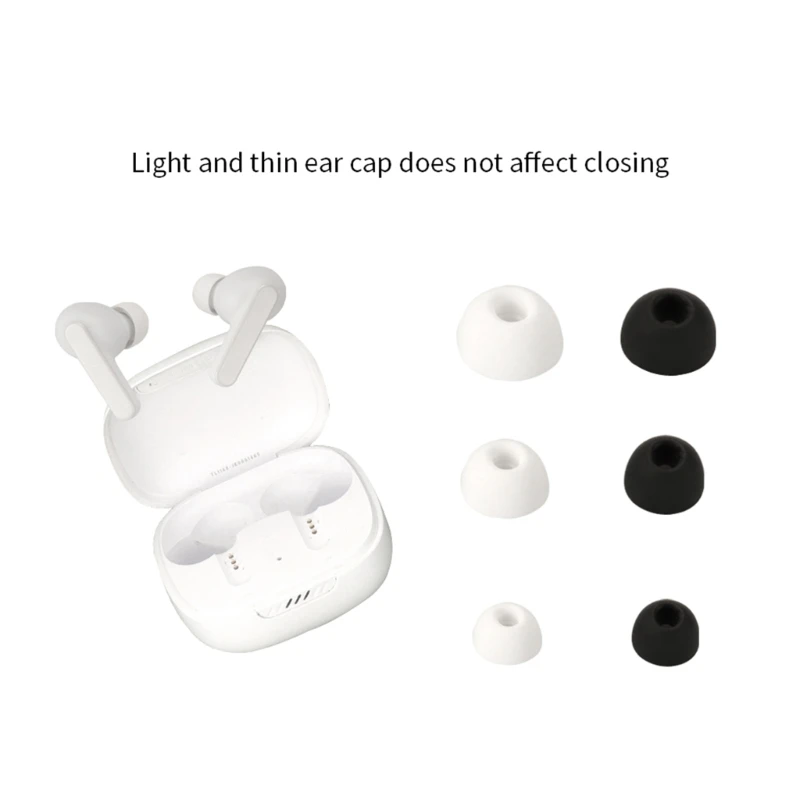 Tương thích với Tune 230NC Hearphone Ear Holders Earhooks Eartips Buds Soft Cover Phụ kiện Giảm tiếng ồn Vỏ chống trượt