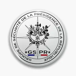 Gspr Security Group Presidency Of The Re  Soft Button Pin Fashion Collar Decor Creative Gift Badge Lapel Pin Jewelry Brooch Cute