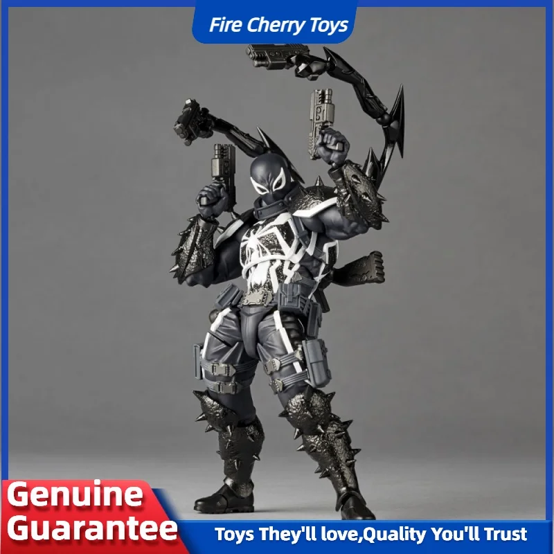 شخصية مارفل وكيل فينوم الأصلية تمثال كايودو ريفولتيك المفاصل المنقولة نموذج يوجين طومسون كو لعبة رائعة #4