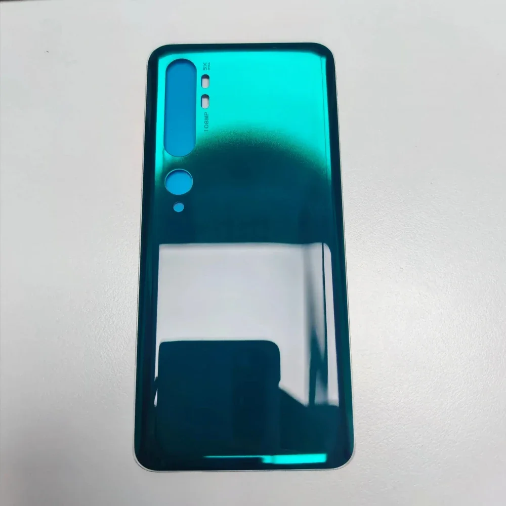For Xiaomi Mi Note 10 Pro M1910F4S Back Cover Lid Note 10 M1910F4G Rear Backshell Glass Door Housing Case Parts