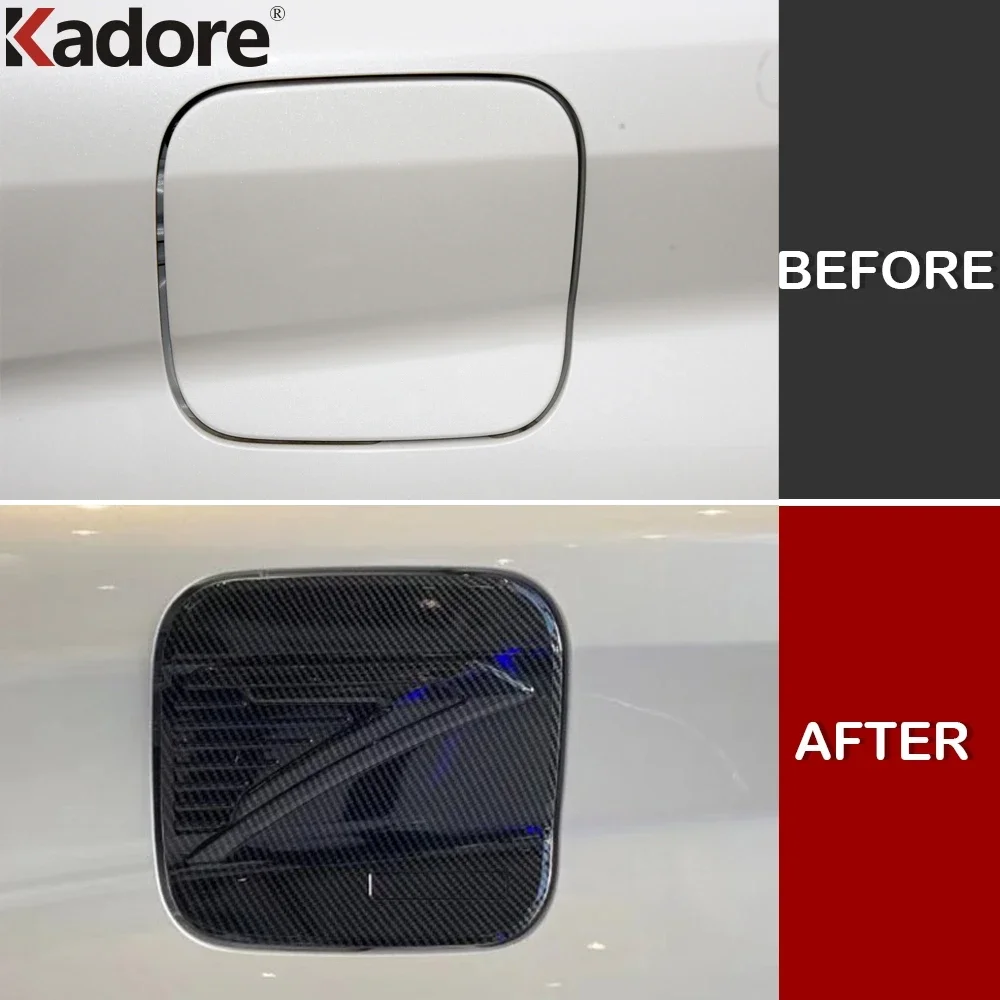 

Car Gas Fuel Tank Cover Trim For Toyota Sienna 2021 2022 2023 2024 2025 Carbon Fiber Oil Filler Cap Covers Accessories