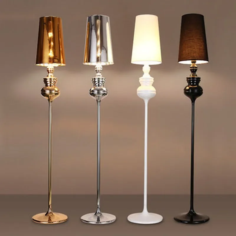 Neoclassical Postmodern Bedroom Bedside Living Room Standing Lamp Simple Fashion Study Lamp Creative Personality Guard Floor Led
