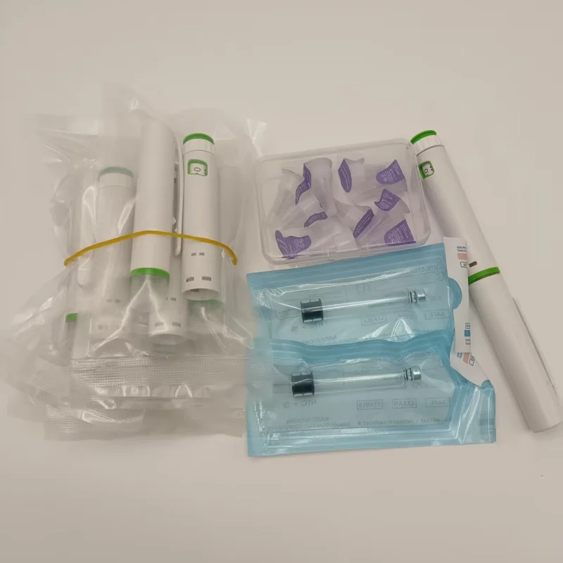

Portable 10Pcs Disposable Injection Pen for Peptide Therapy 3ml Cartridge Insulin Growth Hormone No Medication
