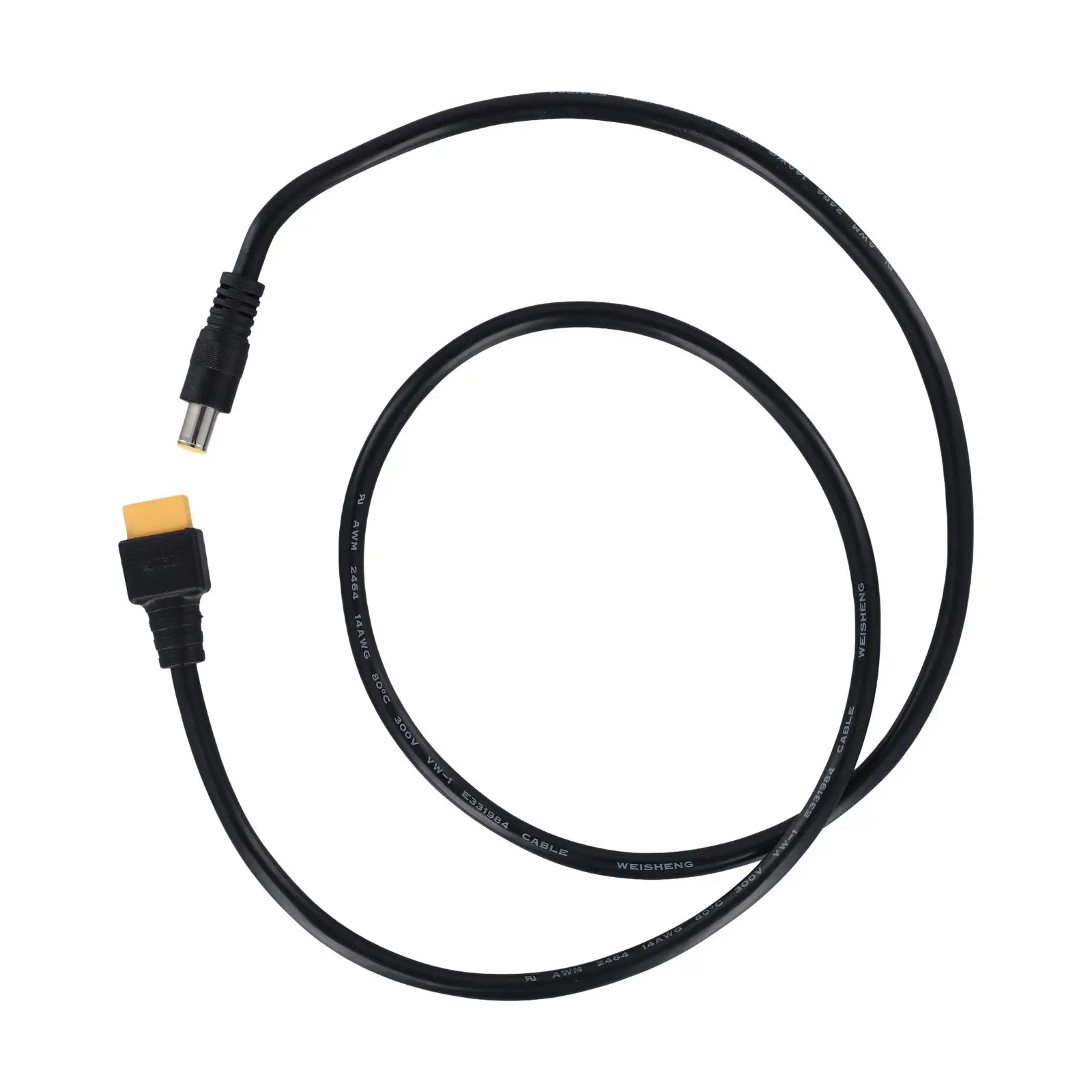 Pure Copper Wire Adapter Adapter Portable Power Connections 1m Solar Panel Cable PVC Nylon Material User-friendly Connection