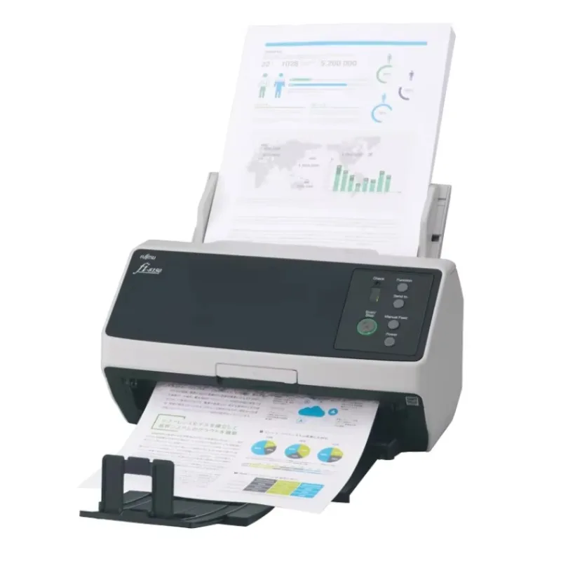 Fi 8150 Brand New Original Ocr Id Passport Document Scanner Auto Duplex Adf High Speed 600Dpi 32 Bit Color USB Interface A4