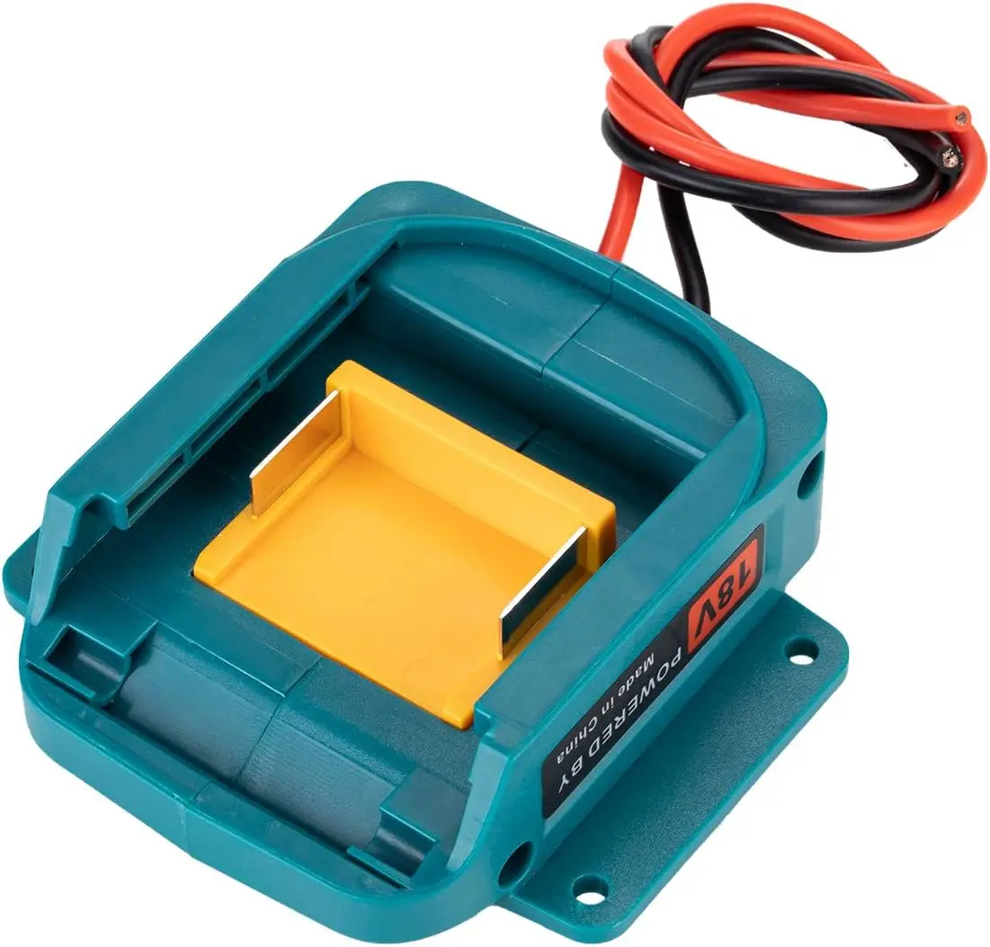 Adaptador de batería de ruedas eléctricas para Makita, batería de 18V con conector de cable de 14 AWG para juguetes de coche Rc DIY, robótica y