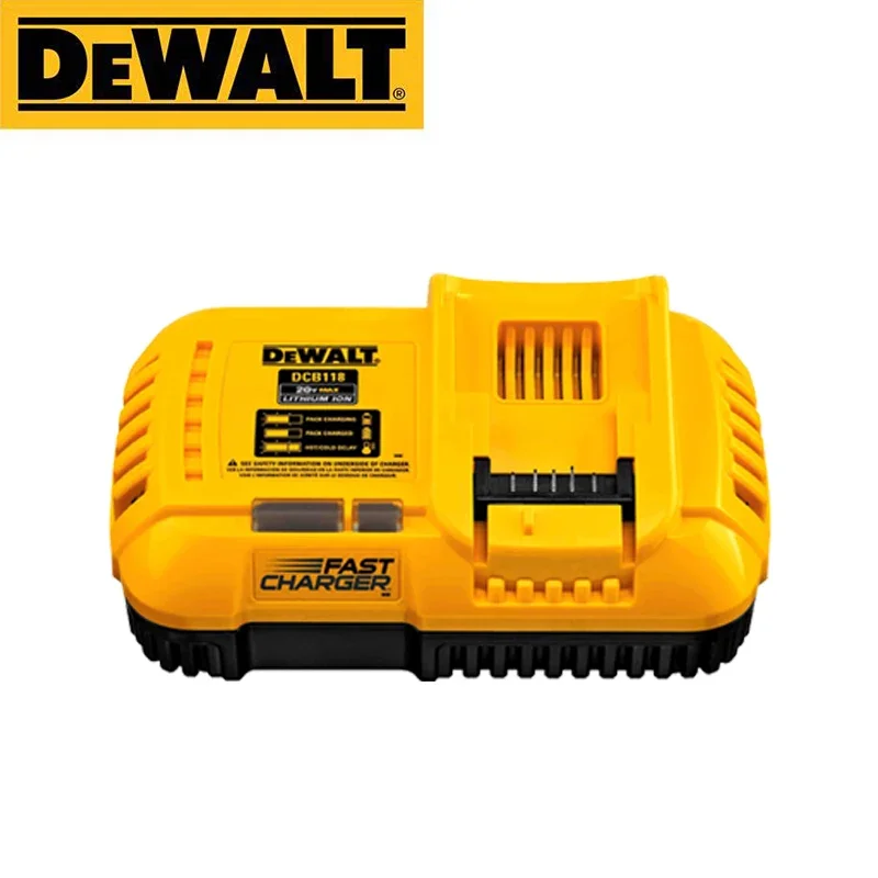 DEWALT  DCB118  Lithium-Ion Battery Charger 220V Lithium Battery Charger Fan Cooled Fast Charger