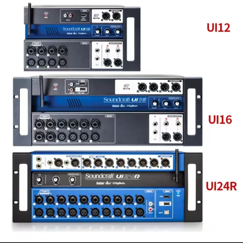 Sistema de Sonido de Alta Calidad Soundcraft Ui12 Ui16 Ui24R