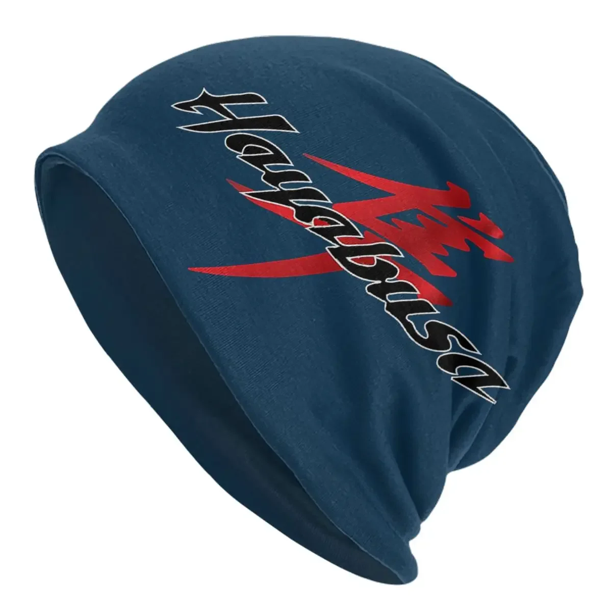 Suzuki Hayabusa Motorcycle Logo Warm Knitted Cap Fashion Bonnet Hat Autumn Winter Outdoor Beanies Hats for Men Women Adult