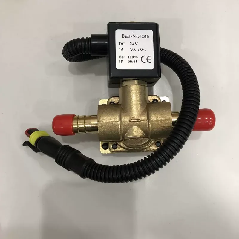 Suitable for Weichai urea box heating solenoid valve joint coil with wire 24V 612640130730
