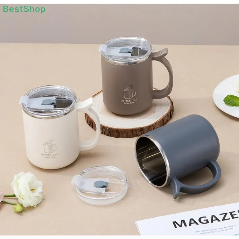 NEW Double Wall Thermal Coffee Mug Stainless Steel Cold And Hot Water Drinks Cup Leak Proof Tumbler
