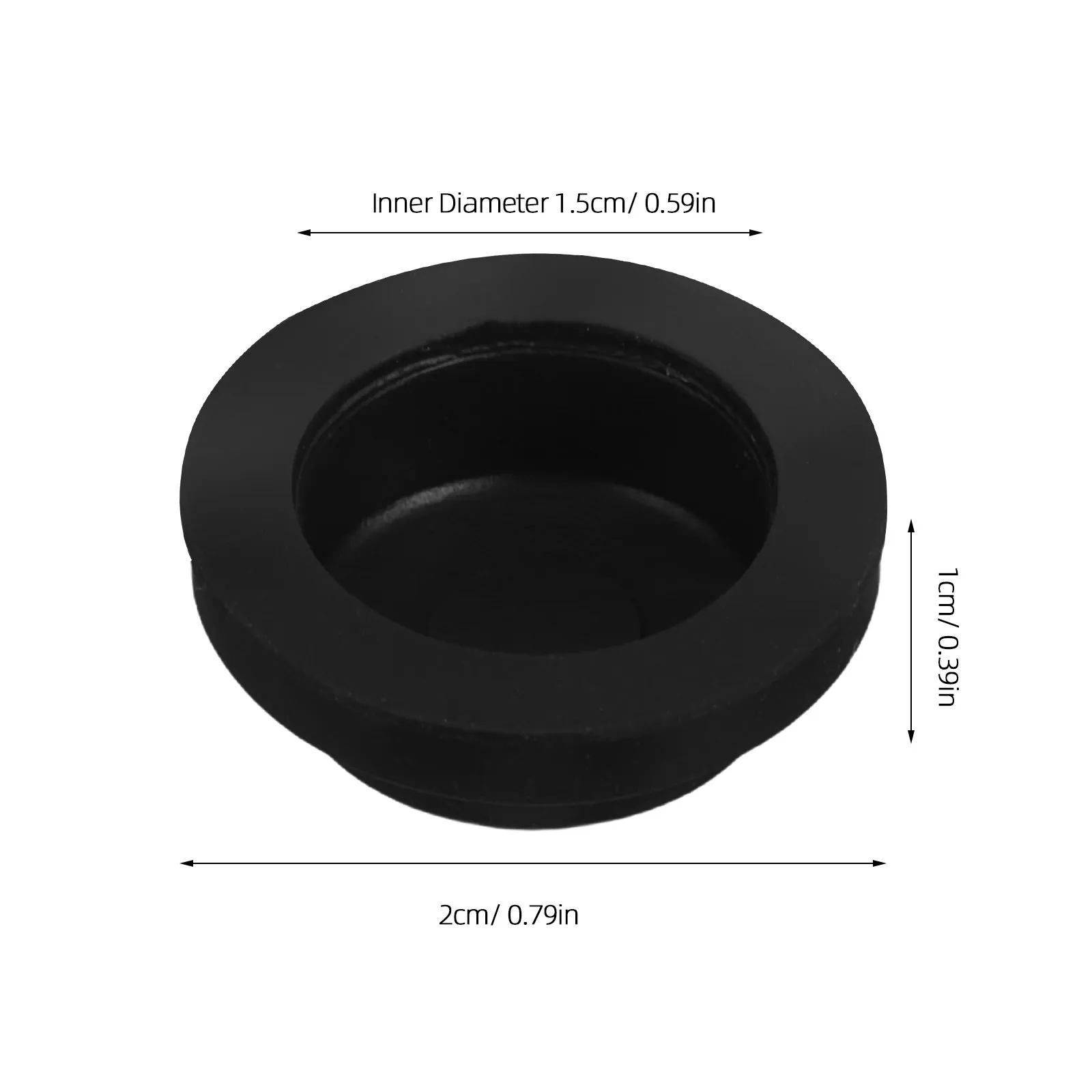 30 pcs LED Diffuser Cover Flashlight Cap Soft Silicone Halloween Christmas New Year Flashlight Switch Rubber Cap Button