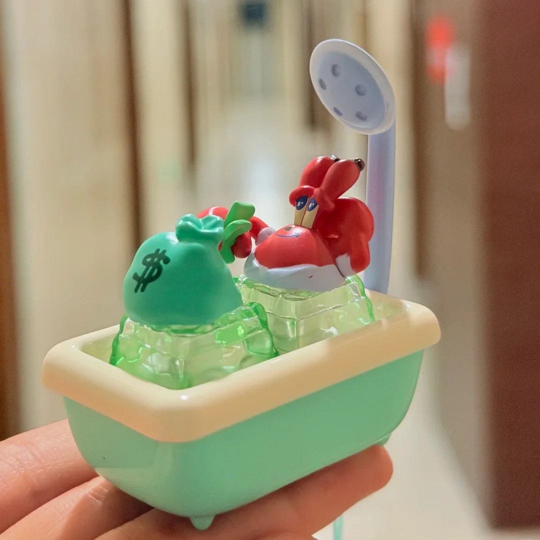 

SpongeBob SquarePants Official Keycap Blind Box Movie Set Mr Krabs Squidward Patrick Star Cute Figure Toy Gift genuine pendant