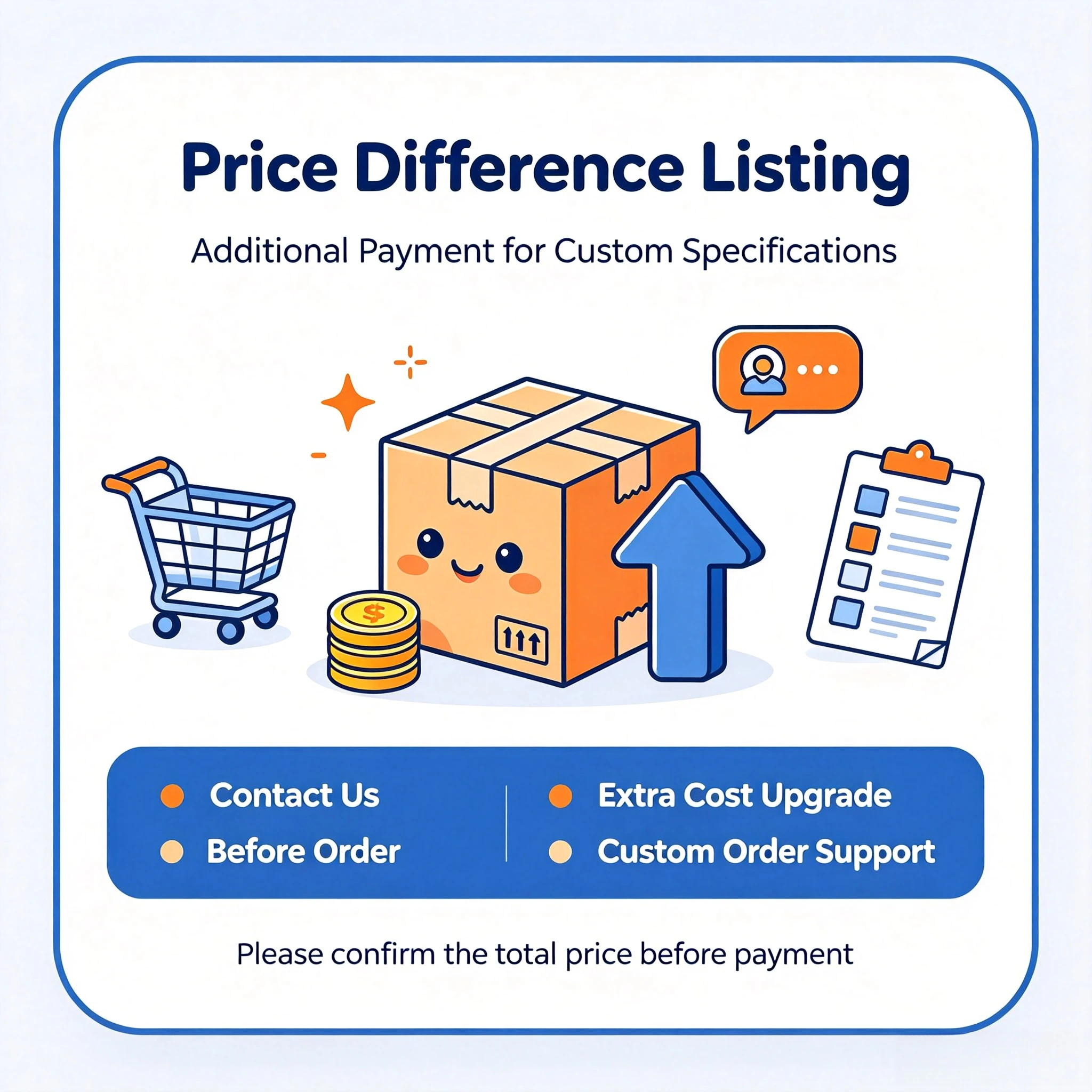 Additional Freight Difference Payment Link, Extra Charge for Order, Custom Fee Supplementary Payment, Not Physical Goods