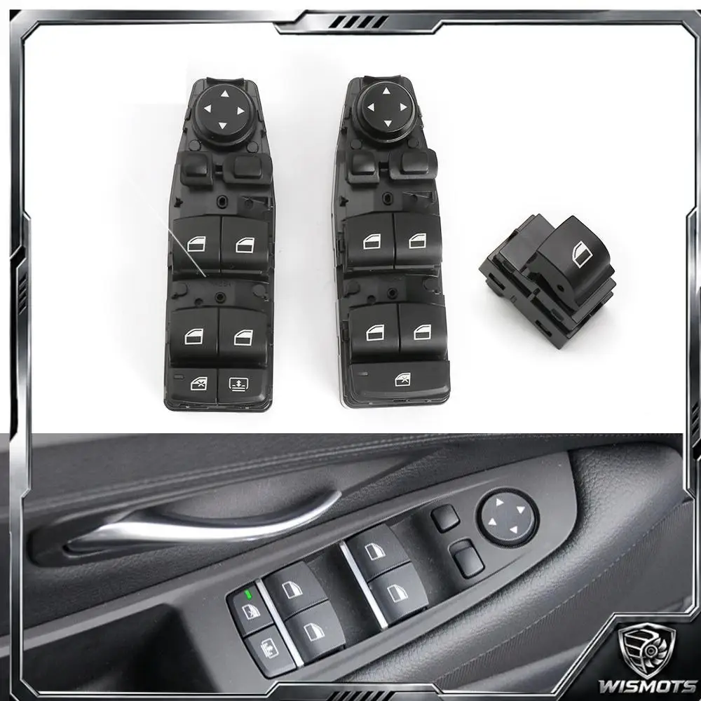 For BMW Electrical Lifter Master Window Mirror Switch Control Window Button For F10 F11 F02 F06 F07 F25 F26 5 6 7 Series X3 X4