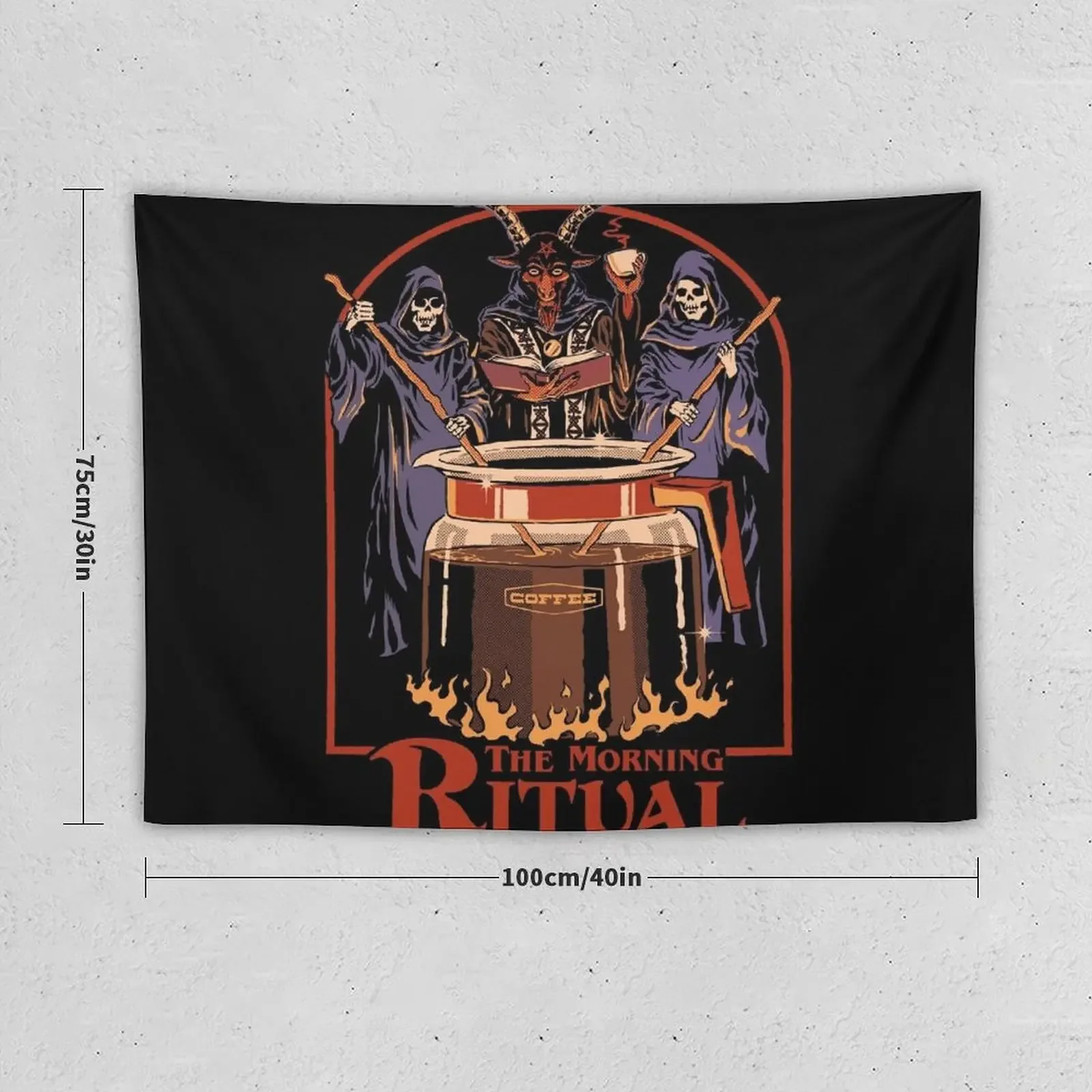 The Morning Ritual Tapestry Home Decorations Aesthetic Things To The Room Room Decor Cute Decoration Pictures Room Wall Tapestry