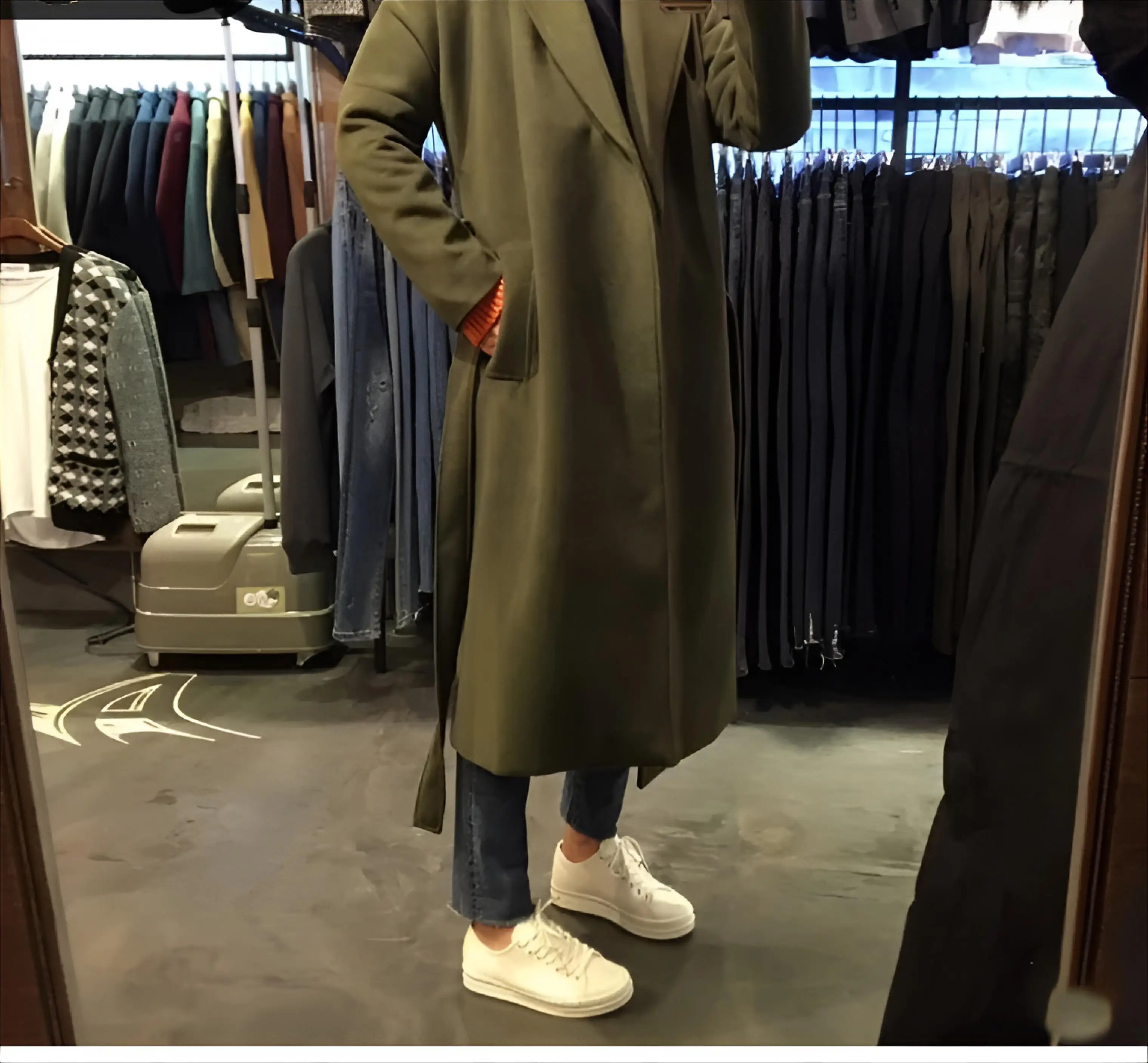 

Мужское хлопковое пальто-тренч XXS с графеном, длиной до щиколотки, в деловом стиле, для офиса, для зрелых мужчин, для работы, для создания элегантного образа BF