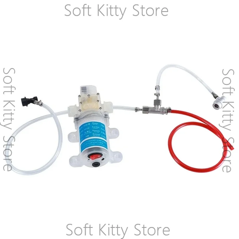 Home Brewing Quick Carbonation Pump,Gas Fermentation Beer Circulating Pump,Quick Way Carbonate Keg Wort In-line Aeration Device