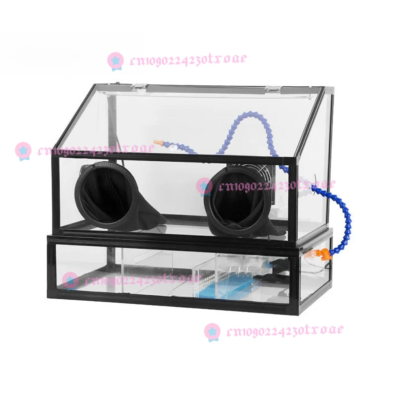 3mm  Transparent Acrylic Dust Box Polishing Machine Electric Grinding Table Grinding Wheel Machine Jade Beeswax Toolbox