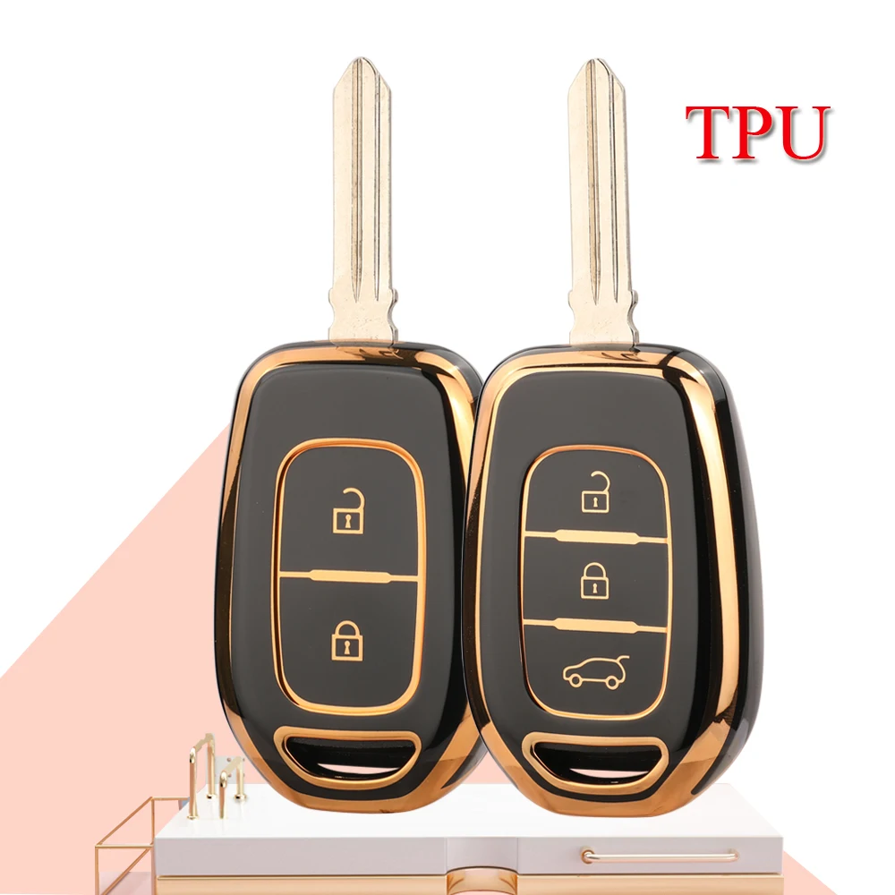 

JYQ NEW TPU Auto Remote Key Shell Case Cover For Renault Kwid Traffic Symbol for Dacia Sandero Logan Duster Car Accessories