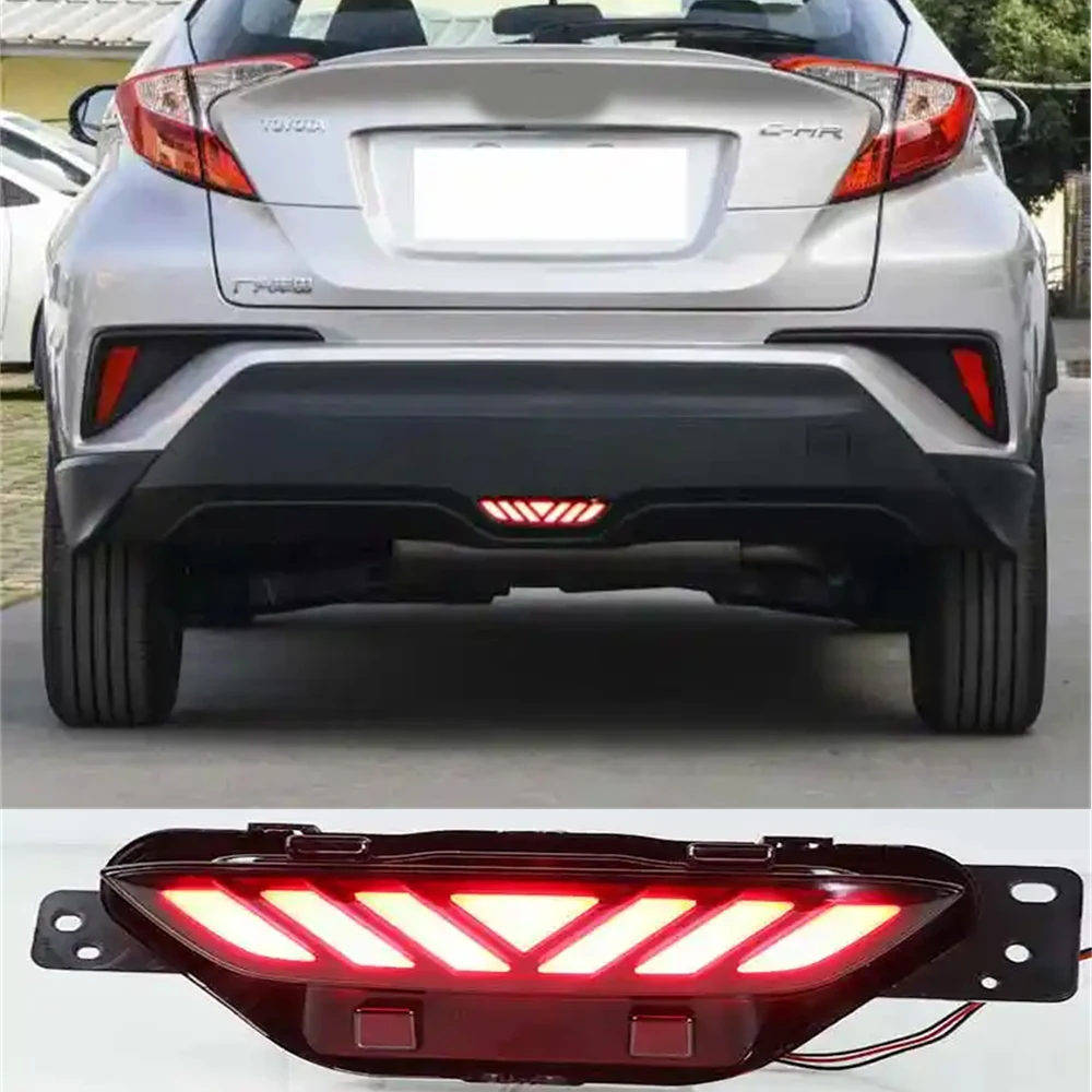 

For Toyota C-HR CHR 2016-2019 LED Driving Lamp DRL Rear Bumper Tail Light Daytime Fog Lamp Brake Lights Reflector