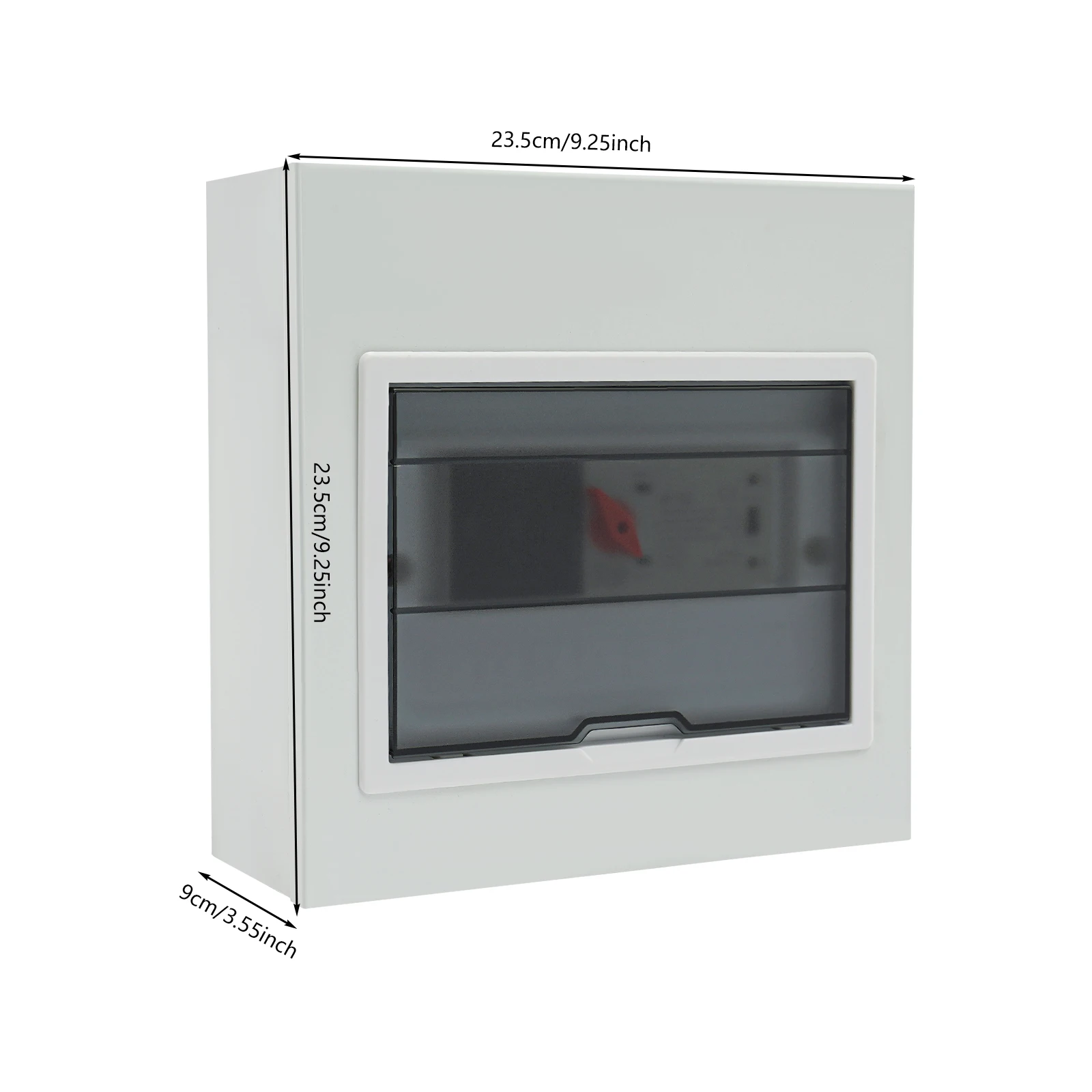 3P 100A Transfer Switch, 24000W Wall-mounted Automatic Transfer Switch, Dual-Power Transfer Switch with Visual Protection Cover