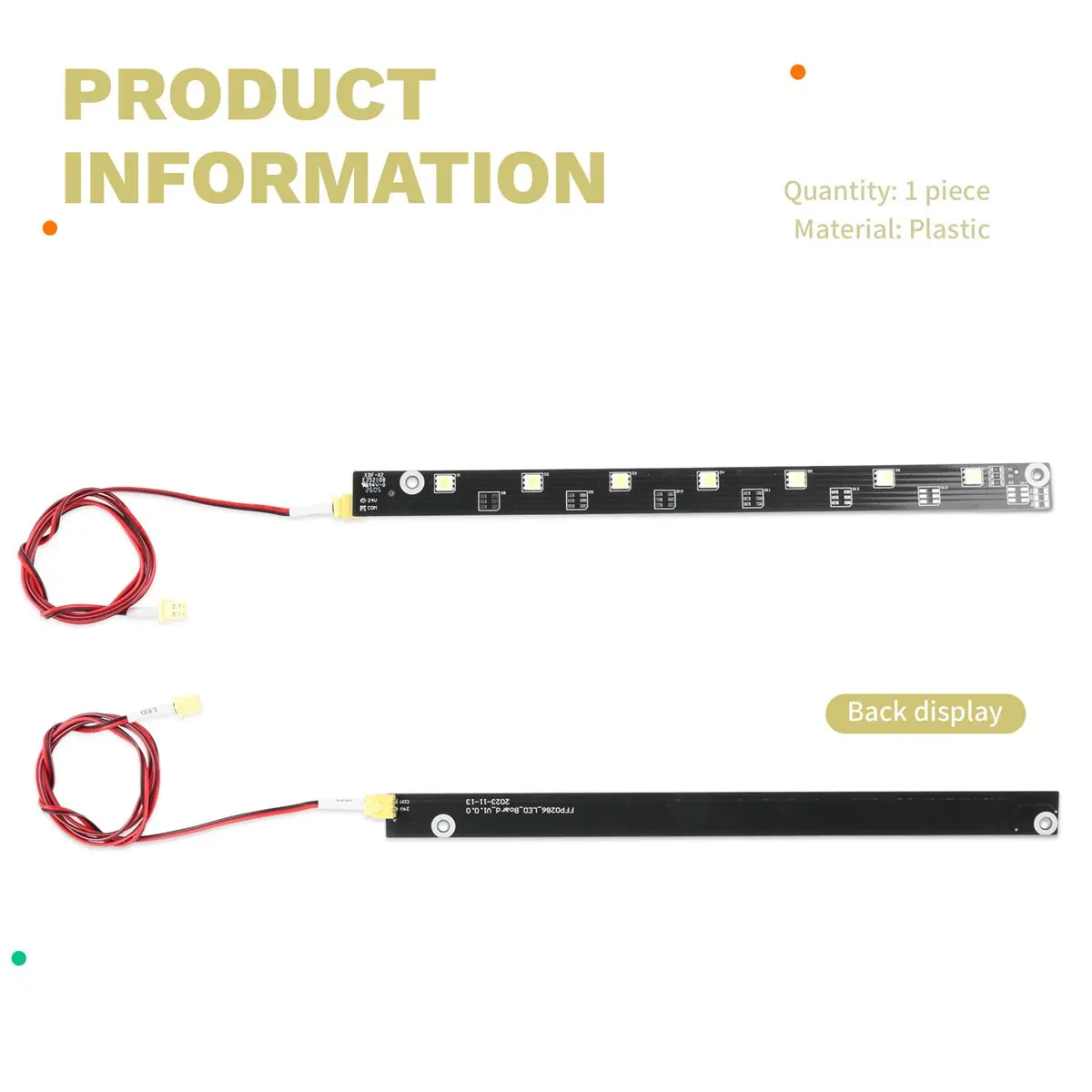 828A67I LED Strip for AD5X and AD5M Series 3D Printer Replacement Parts Printer Accessories