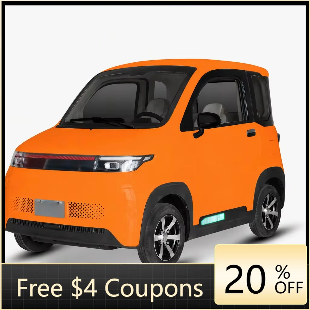 YzhgbYunlong M5 EEC L6e Electric Quad - No Driving License Required Touch Screen LED Lights 2 Leather Seats Lead Acid Batteries