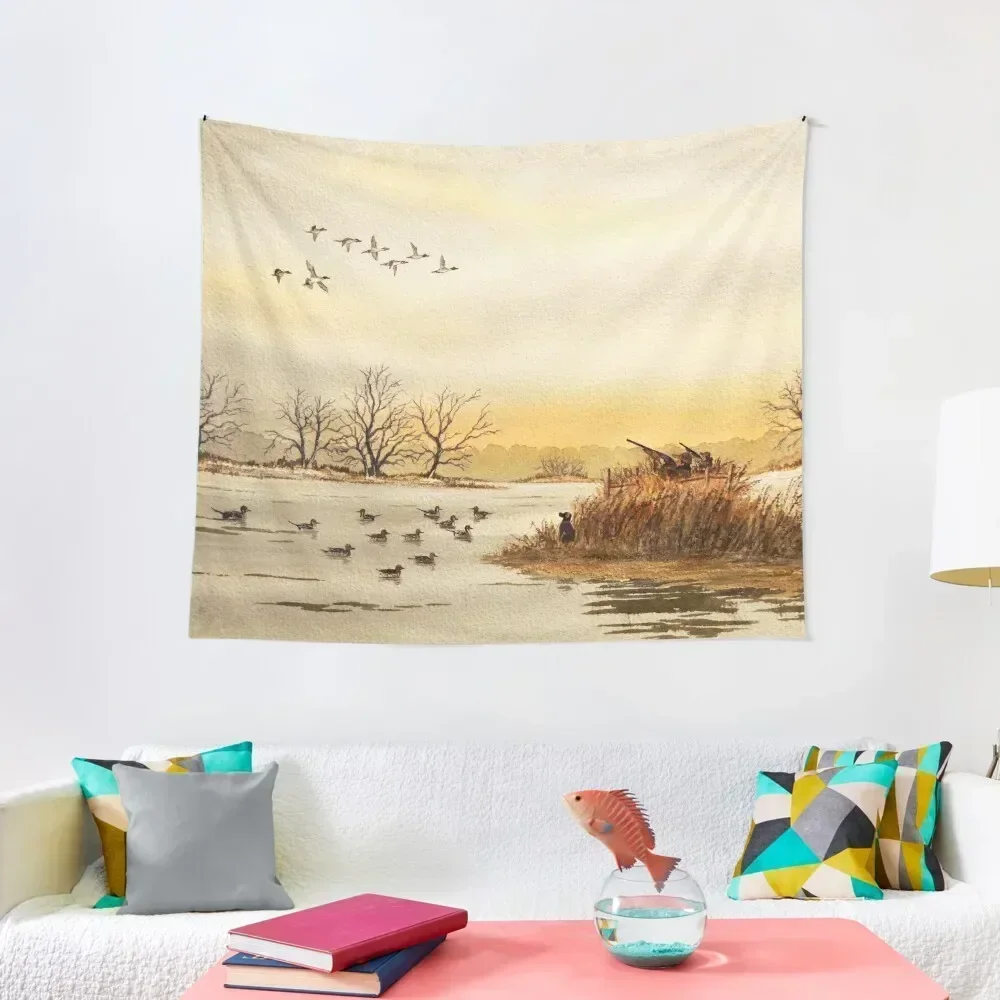 

Duck Hunting For Pintails Tapestry Tapete For The Wall Room Decor Korean Style Tapestry