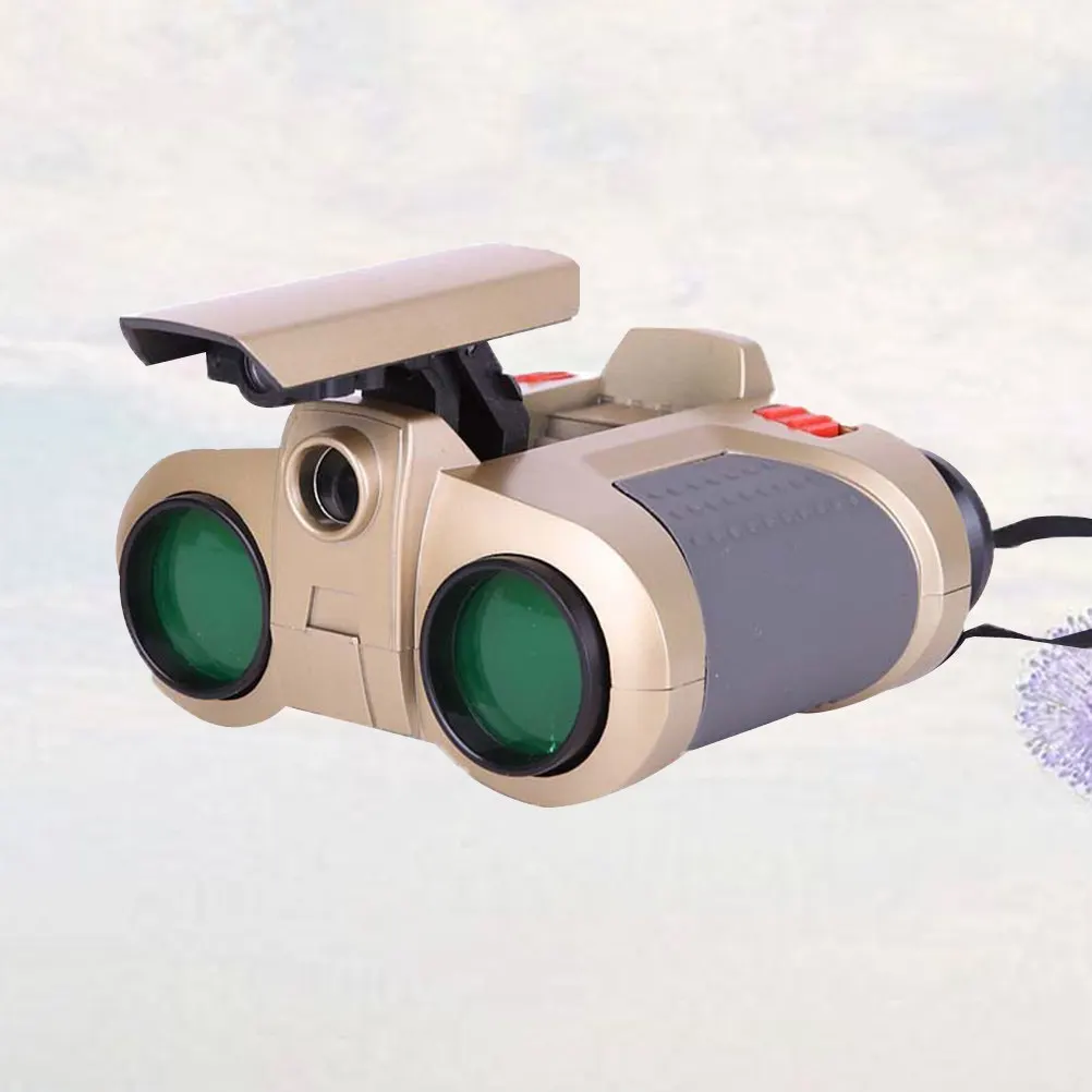 Binoculares de Visión Nocturna 4x30, Plegables, Ideales para Conciertos, Carreras, Regalo para Amantes de la Visión Nocturna