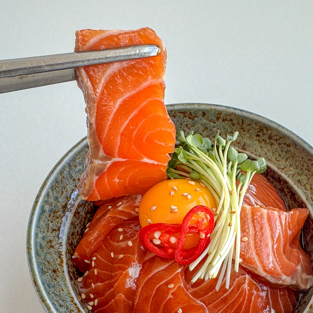 [مزارعين] صلصة الصويا الطازجة وصلصة سمك السلمون