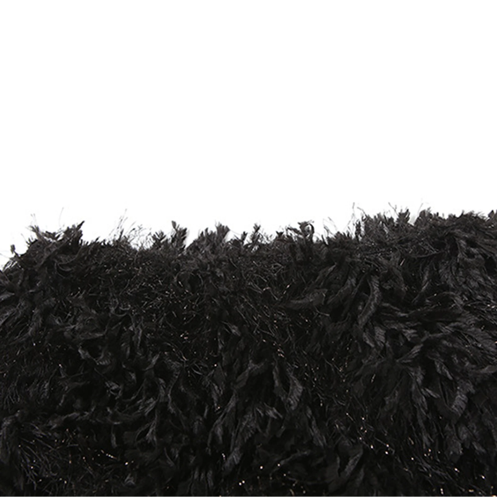 

Womens Fuzzy Shorts High Waist Elastic Waistband Fully Lined Hot Pants Booty Shorts for Dance Stage Night Outing