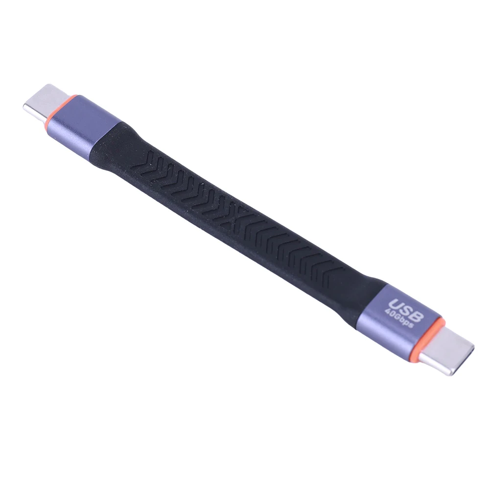 PD100W Data Cable 20V 5A USB3.2 USB Type C To Type-C Cable 8K 60Hz Fast Charging USB Short Data Cable Cord for SSD Camera Phone