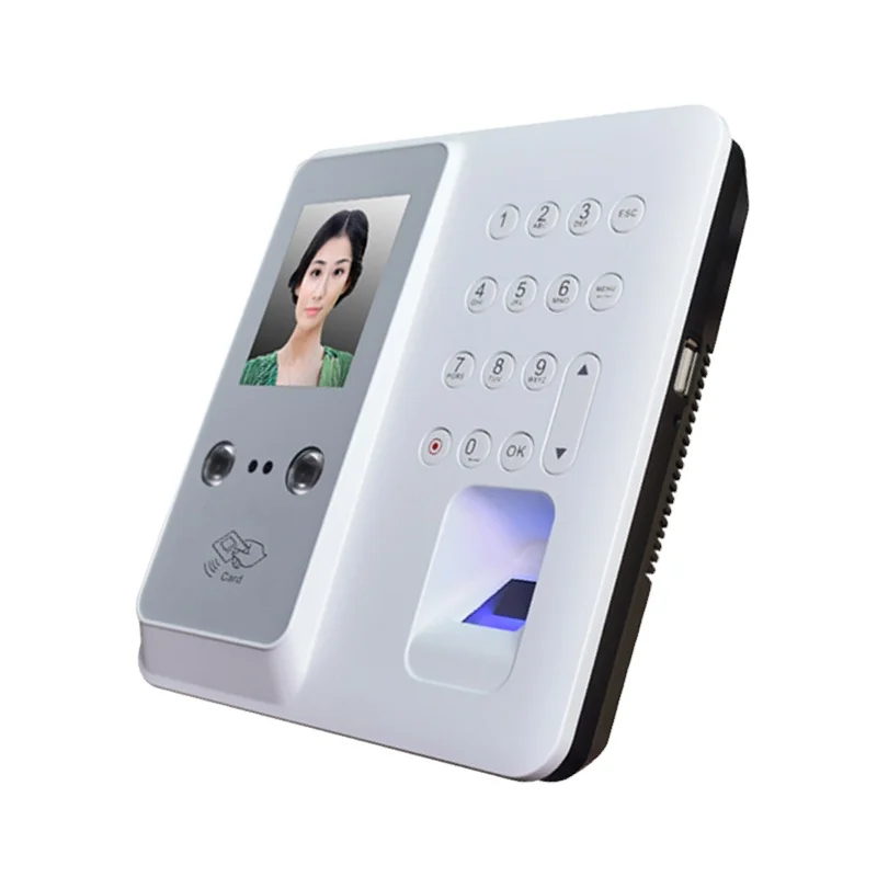 Dynamic facial recognition access control with Fingerprint and password support Attendance machine