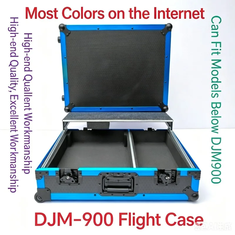 DJM900NSX2 Flight Case with Retractable Handle