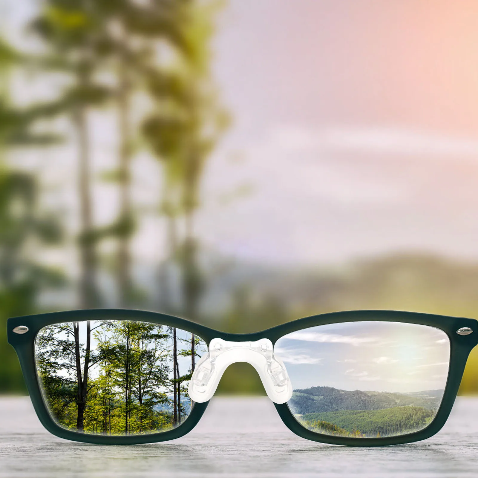 

3Pcs Eyeglass Nose Pads High-Durability Silicone Non-Slip Pads for Clear Vision and Enhanced Frame Stability Glasses Nose Pad