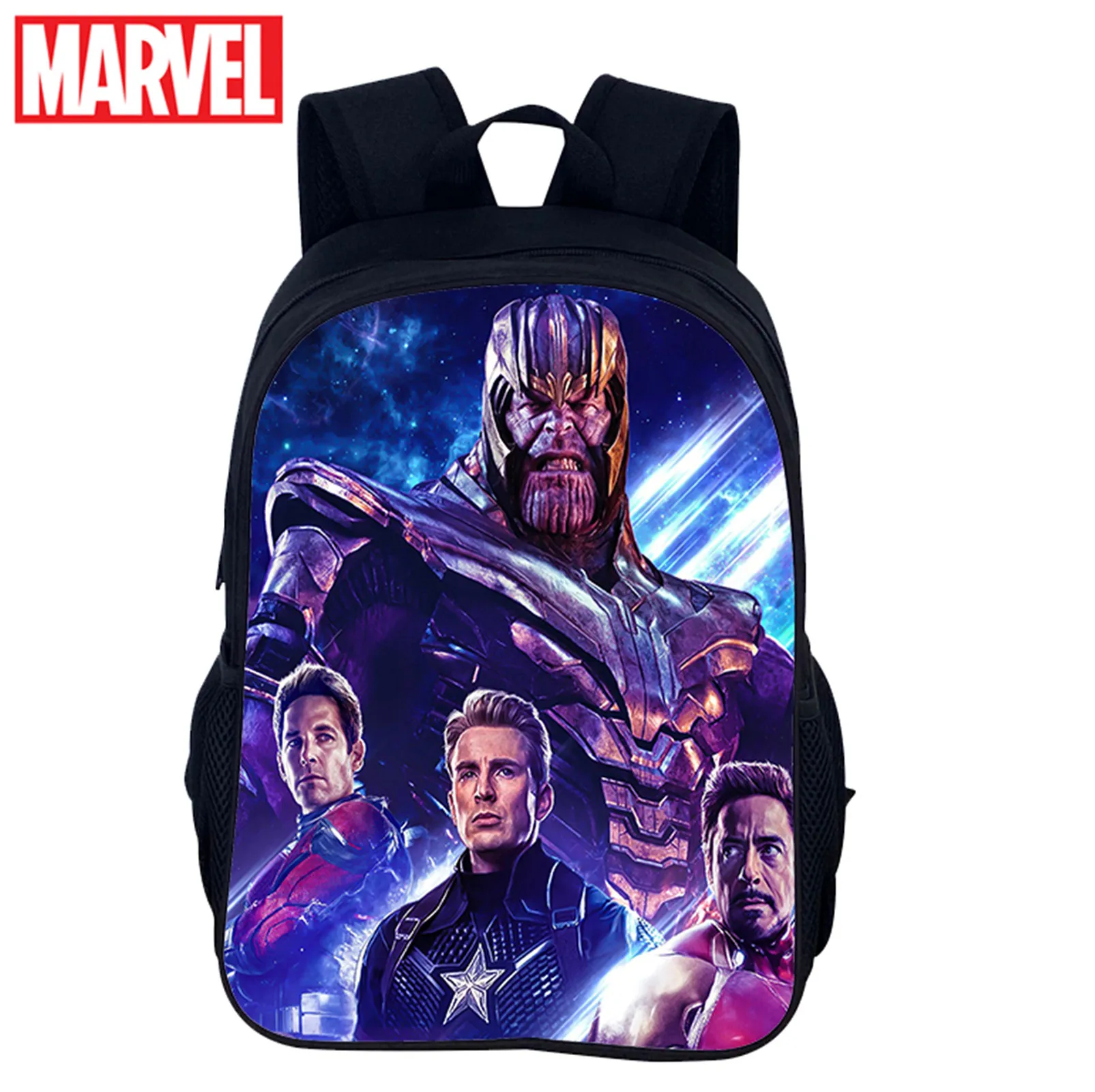 Fashion Thanos Student Marvel Backpack-Lightweight Book Bag-Back to School Daypack for Children