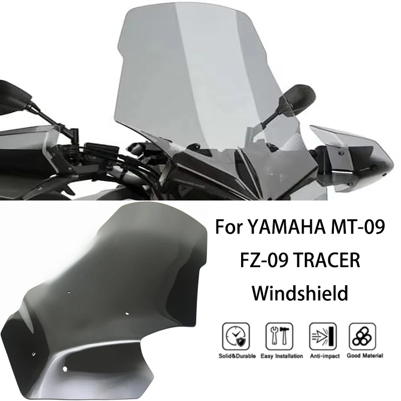 

MTKRACING For YAMAHA MT-09 FZ-09 TRACER 2014-2020 Motorcycle accessories sun visors windshield deflectors