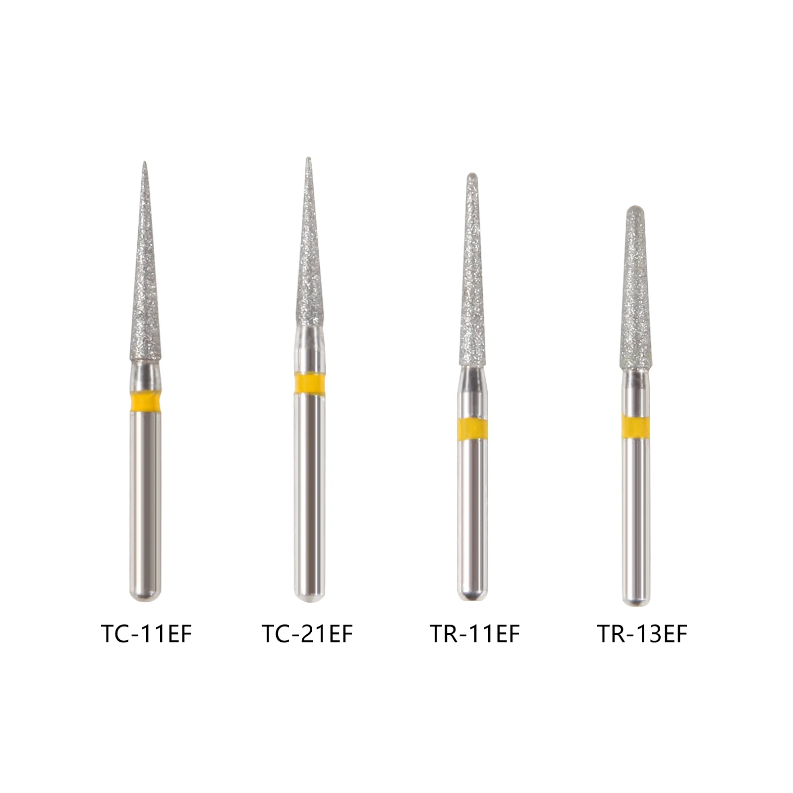 Dental Diamond Burs For High Speed Handpiece Friction Grip FG 1.6mm Bur 5Pcs/Box 42Types  Polishing Teeth Whitening Tools