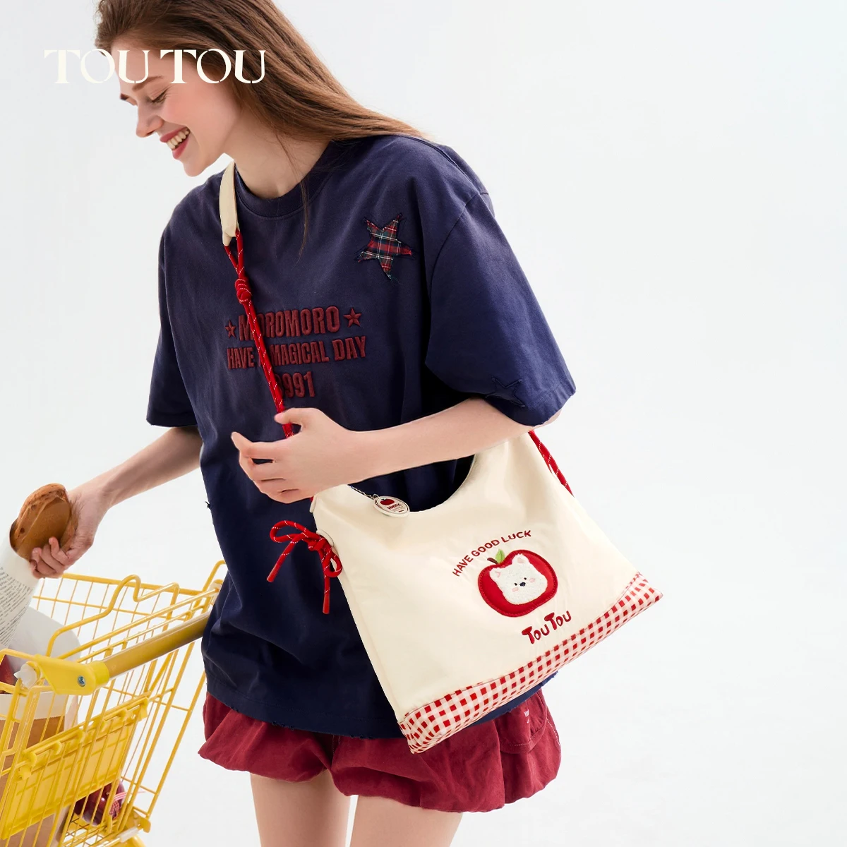 toutou cute apple dog embroide - огляд і ціна Embroidery Workshop