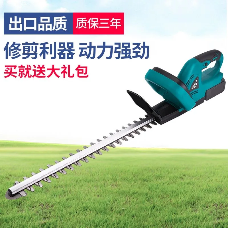 Cheap Cordless Hedge Trimmer Garden Pruning Shears Tool Portable Grass Trimmer Power Shears Lithium Battery Hedge Trimmer