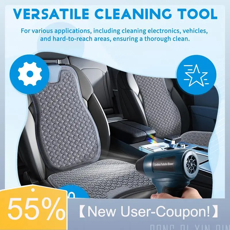 

A81M Новый бесщеточный воздушный пылесос 13000 об/мин, электрический воздуходувка, пылевой пистолет, струйный вентилятор, очистка клавиатуры компьютера для батареи 20 В