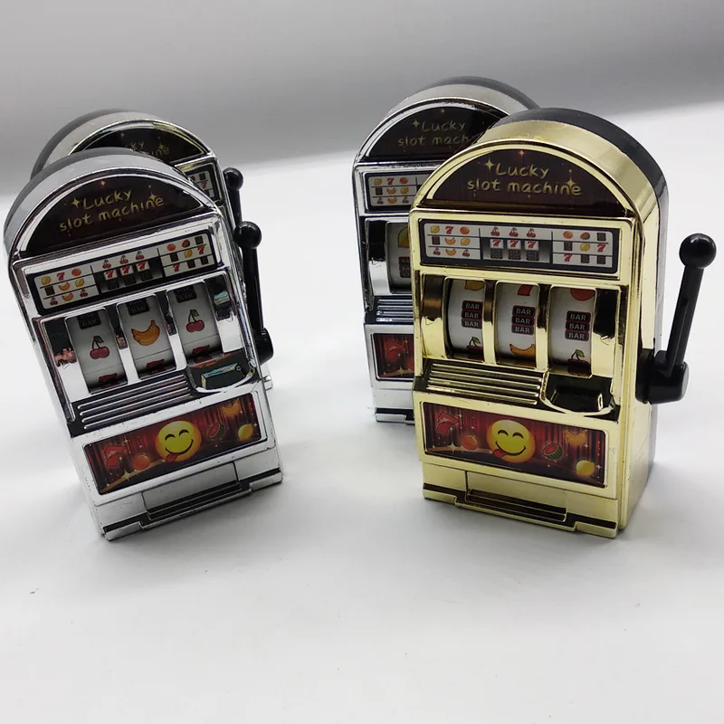 Children's Handheld Lottery Machine Toy Winning Game Shake Model Gift Toy Lucky Jackpot Mini Fruit Slot Machine