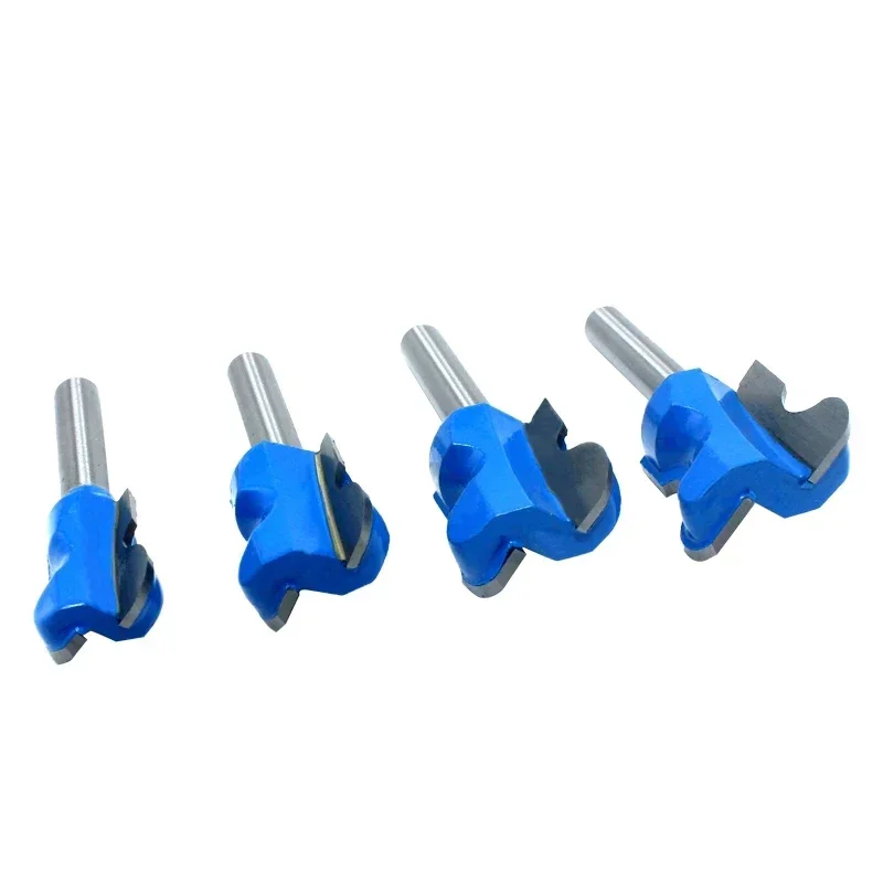 6mm 1/4" Shank 6.35mm Double Finger Router Bits for Wood Milling Cutter Industrial Grade Bit Woodworking Tools MC01160